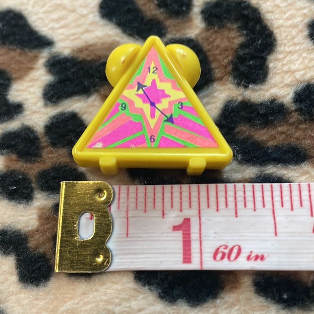 BARBIE Doll 💕 Accessories Lot Vintage 90s Neon Yellow Purse Mini 1990's Toys - Picture 12 of 17